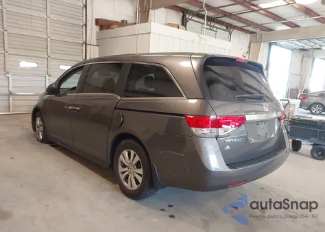 2014 Honda Odyssey Ex из США, поврежденный, VIN 5FNRL5H46EB081436
